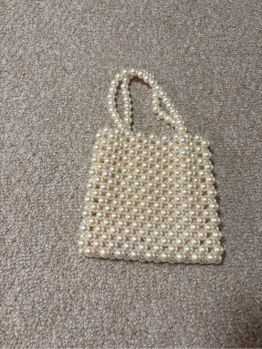 J. Crew Pearl Beaded Mini Bag - Cream - Picture 2 of 2